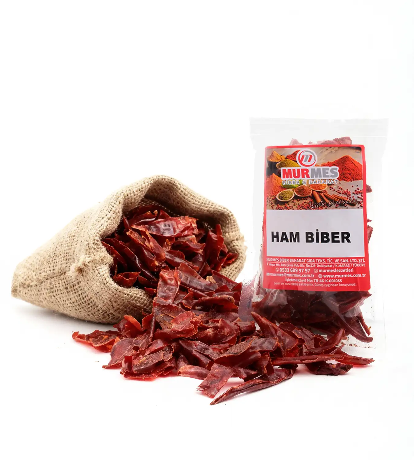 Ham Kurutulmuş Kırmızı Maraş Biberi